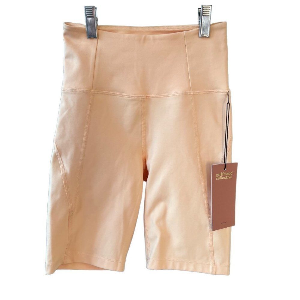 Girlfriend Collective High Rise Bike Shorts Size XS NWT